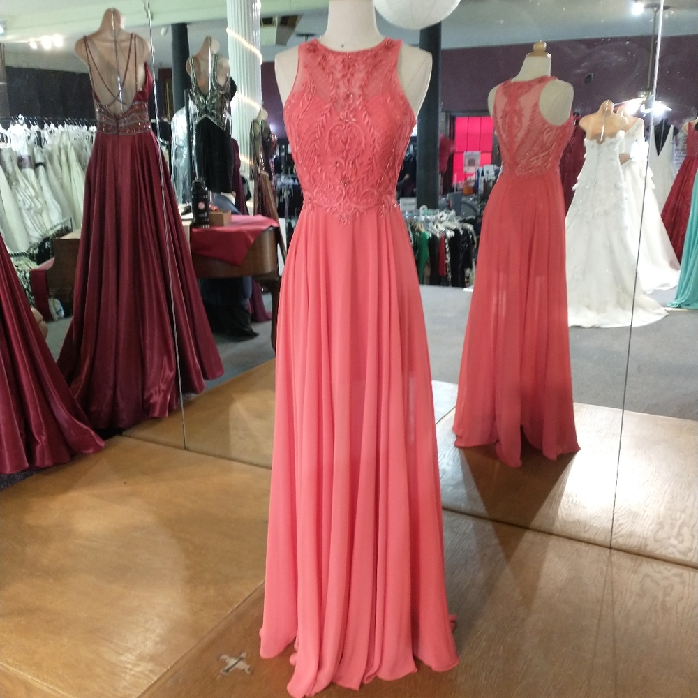 Envious Prom or Formal dress high neckline